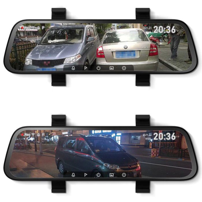 70mai D07 8 آینه هوشمند خودرو شیائومی Xiaomi 70mai Midrive Rearview Dash Cam D07 Wide