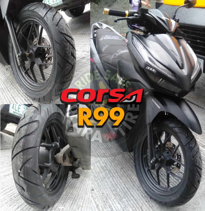 Corsa R99 لاستیک عقب هوندا کلیک CORSA TIRES